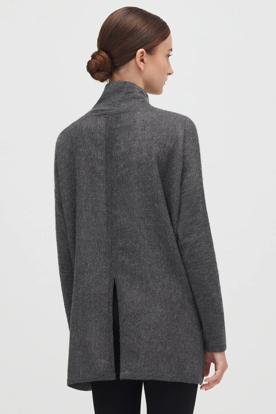 Alpaca Open-Back Turtleneck Sweater - Image 8