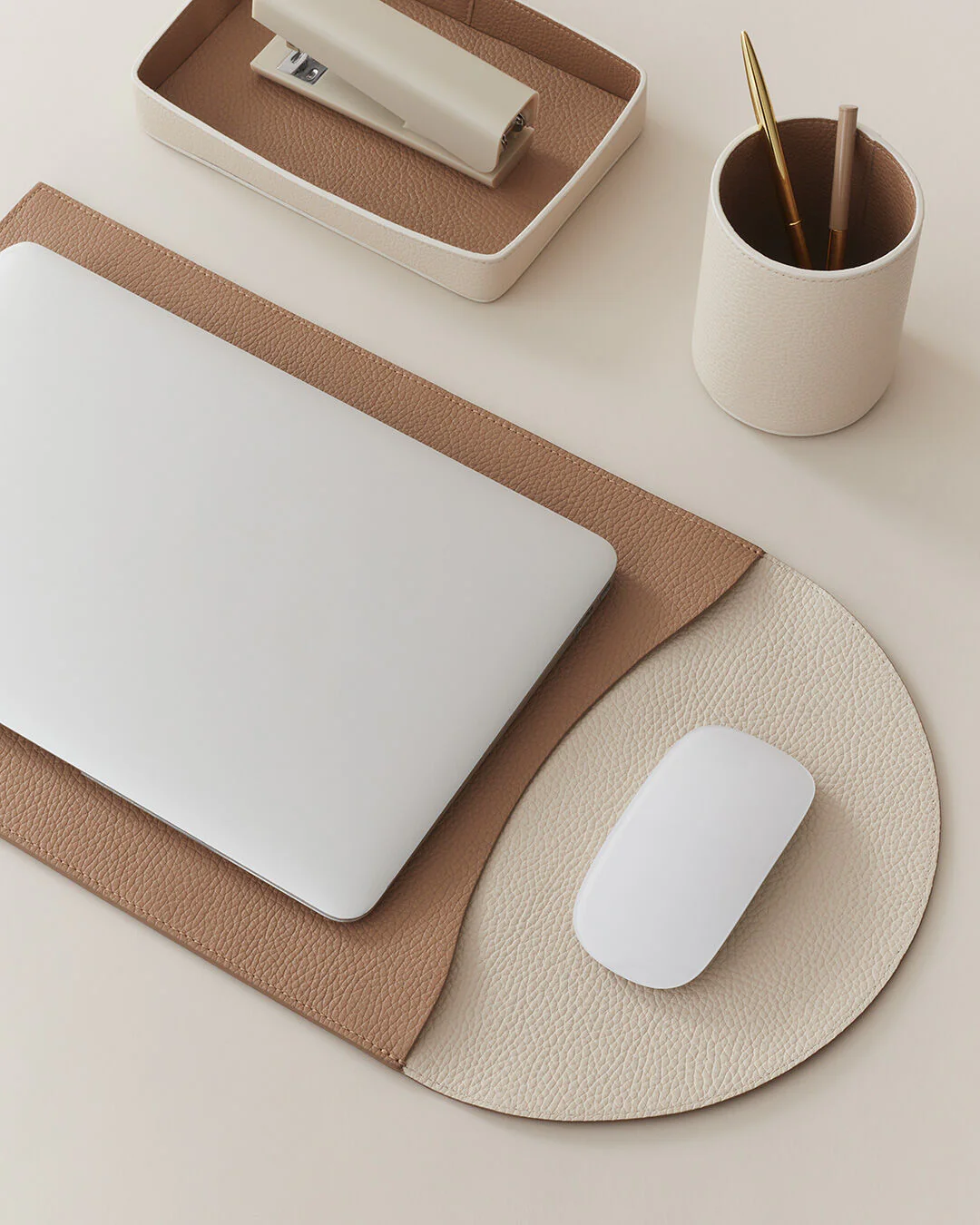 Convertible Leather Laptop Sleeve 13-14-inch - Image 4