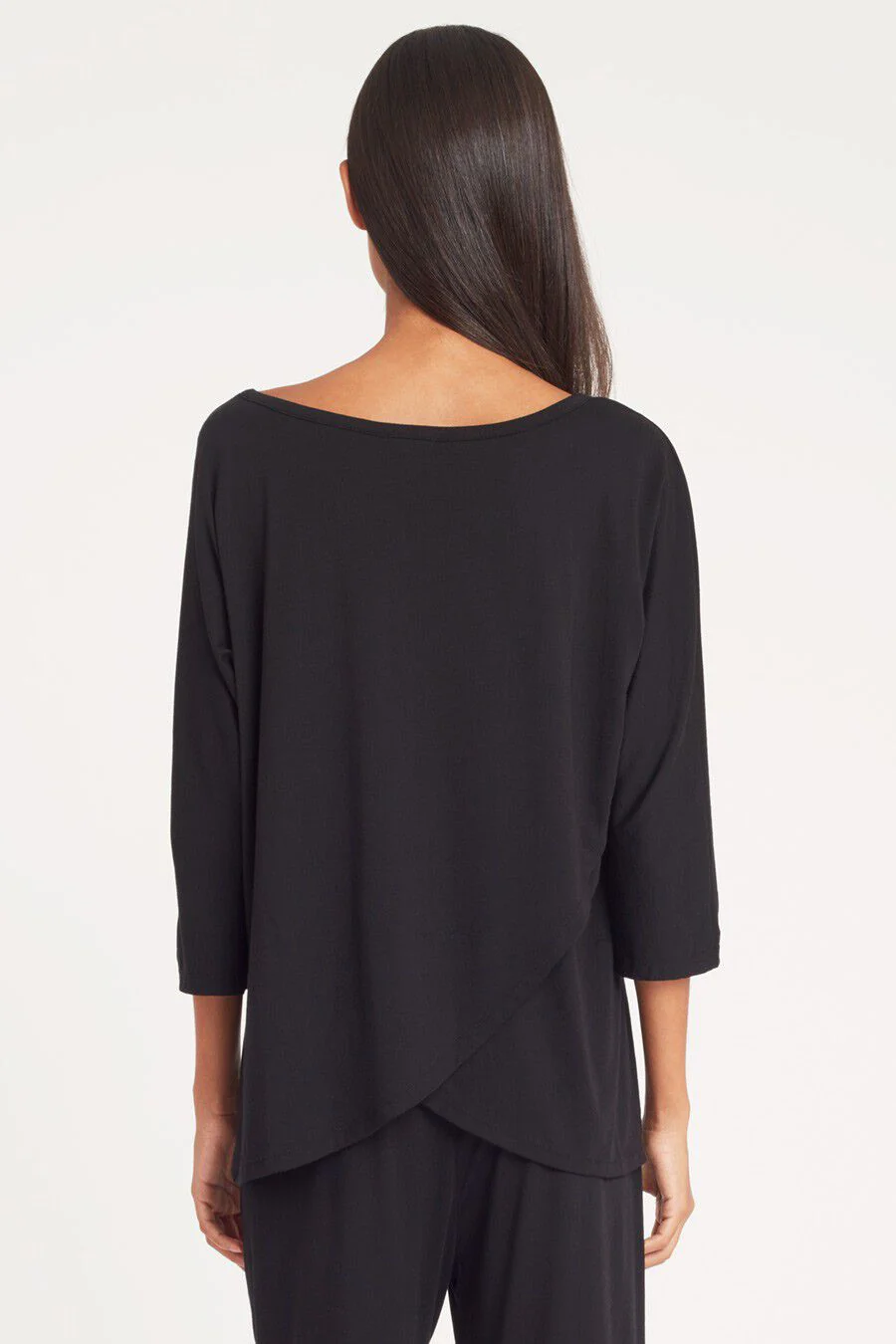 Organic Pima Drape-Back Top - Image 4