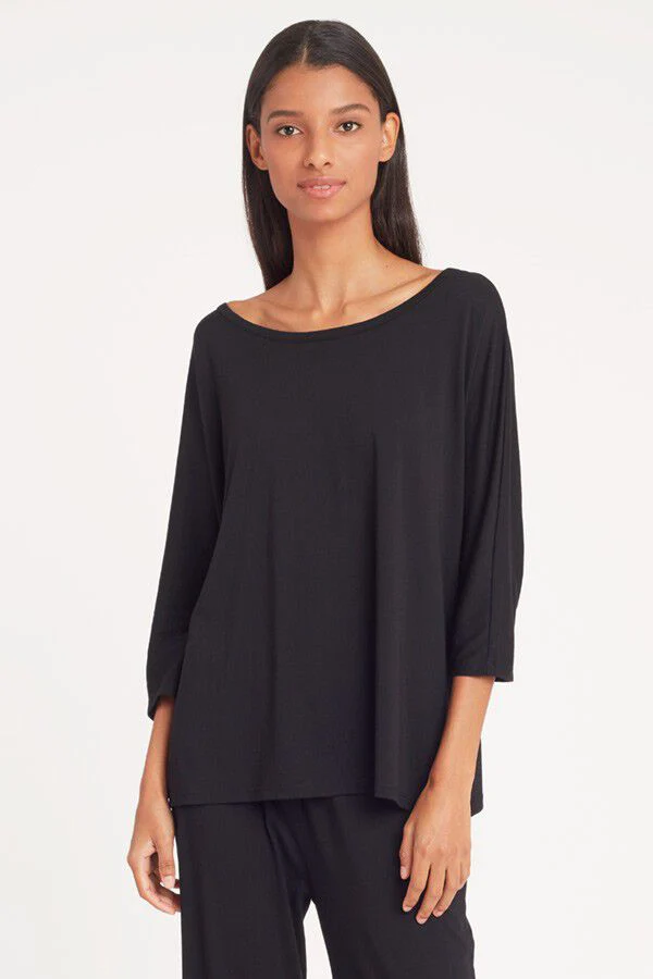 Organic Pima Drape-Back Top - Image 6