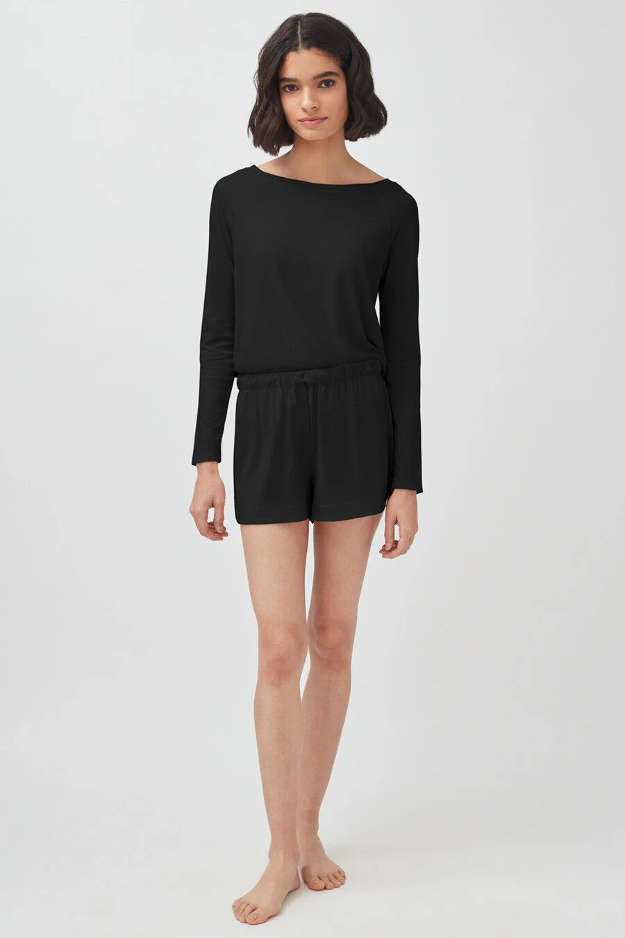 Organic Pima Sleep Shorts - Image 4