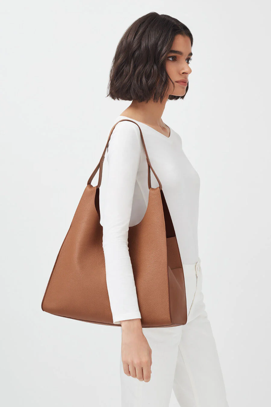 Oversized Double Loop Bag - Image 36