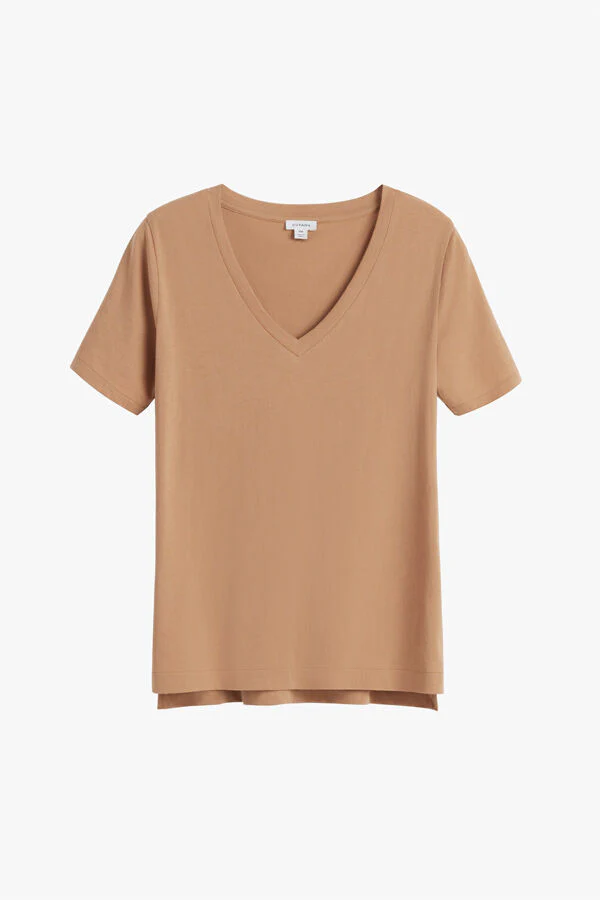 Pima V-Neck Tee - Image 14