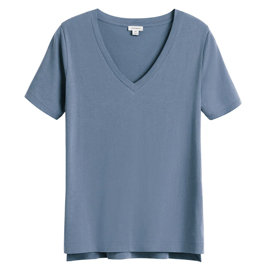 Pima V-Neck Tee - Image 16