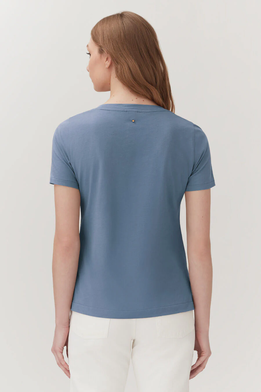 Pima V-Neck Tee - Image 17