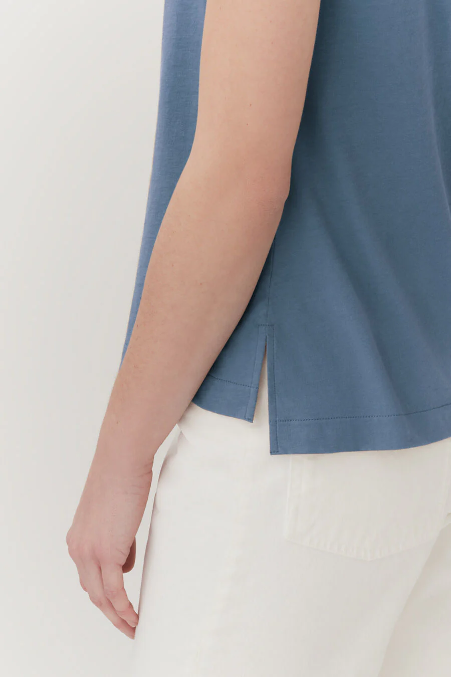 Pima V-Neck Tee - Image 18