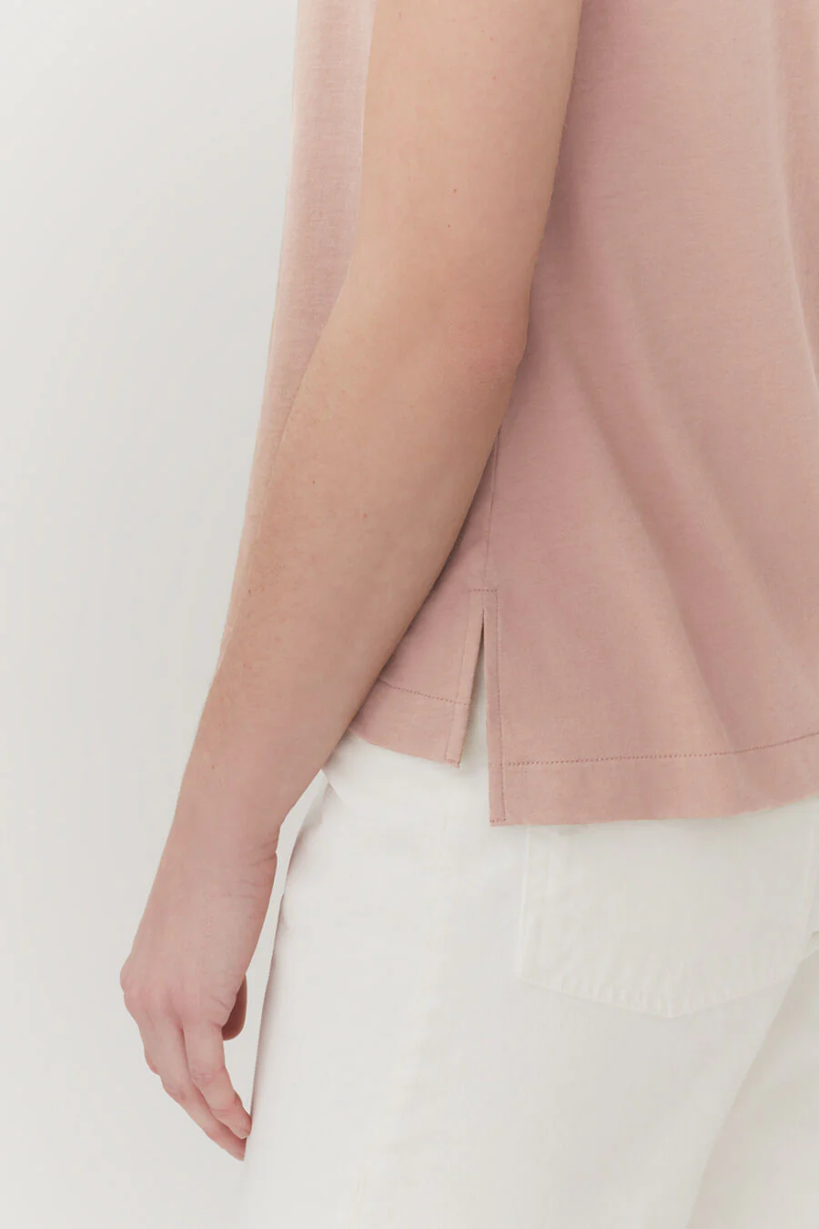 Pima V-Neck Tee - Image 23