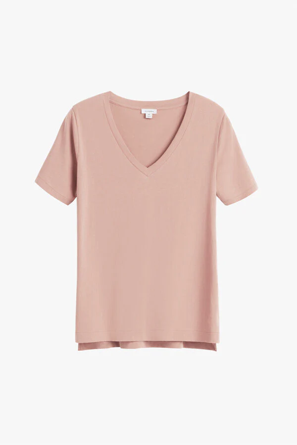 Pima V-Neck Tee - Image 24
