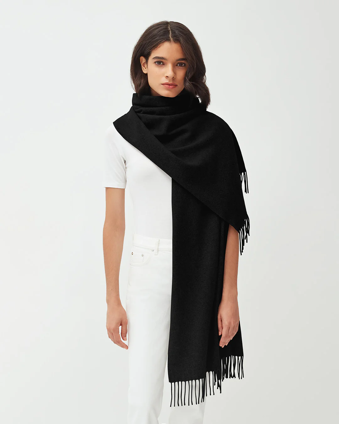 Recycled Cashmere Scarf - Image 16