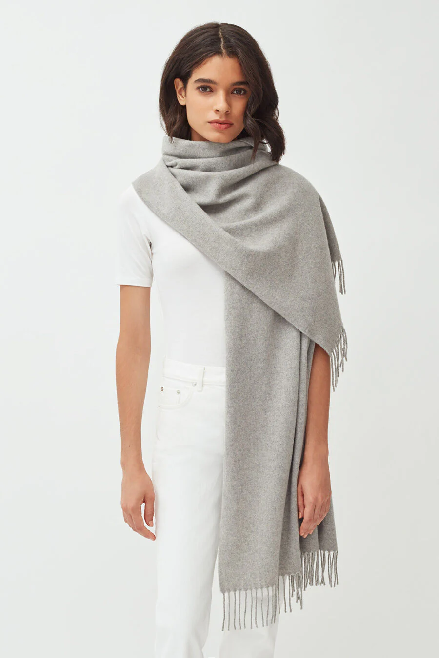 Recycled Cashmere Scarf - Image 6