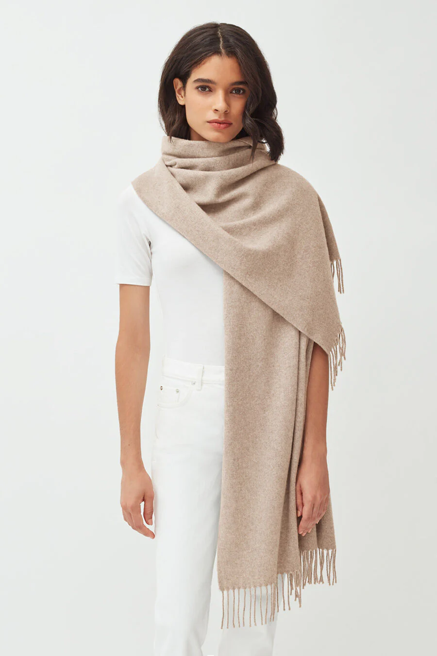 Recycled Cashmere Scarf - Image 9