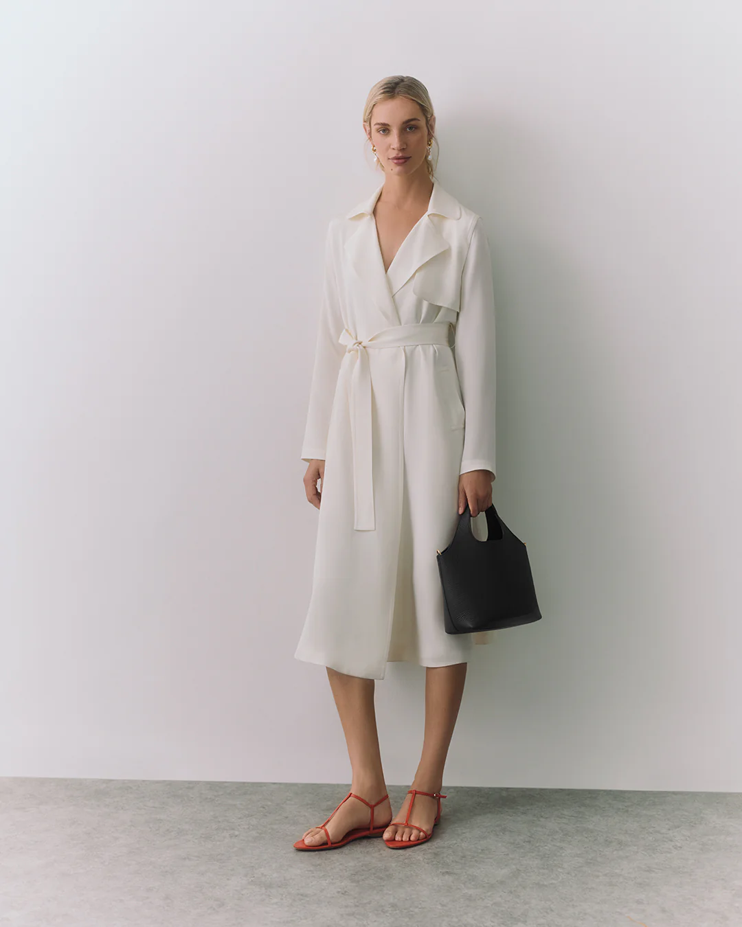 Silk Classic Trench - Image 19