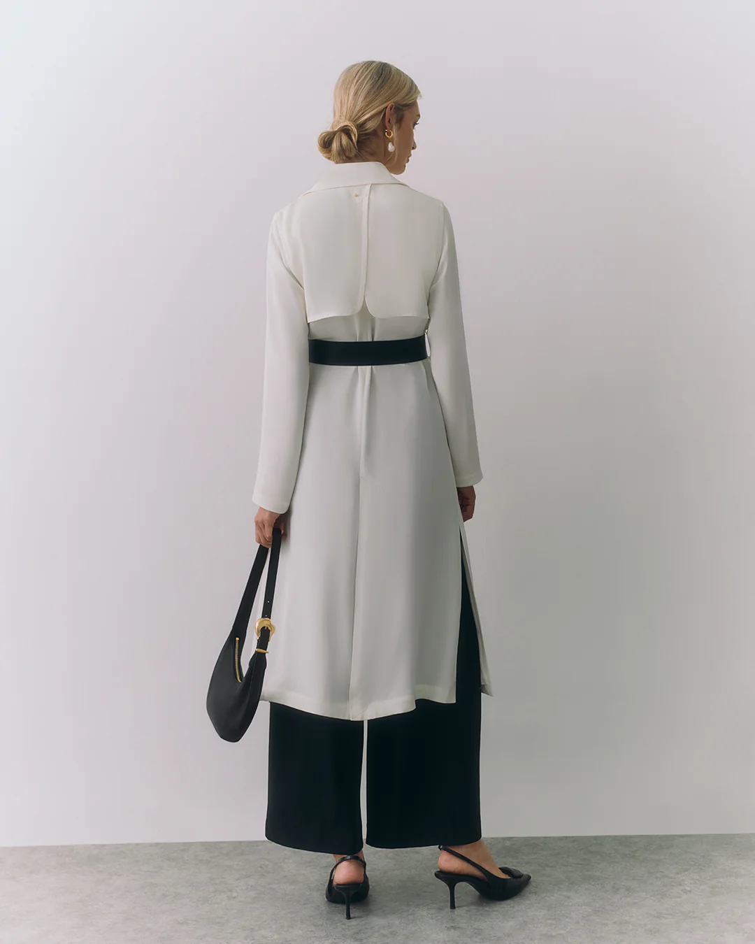 Silk Classic Trench - Image 20