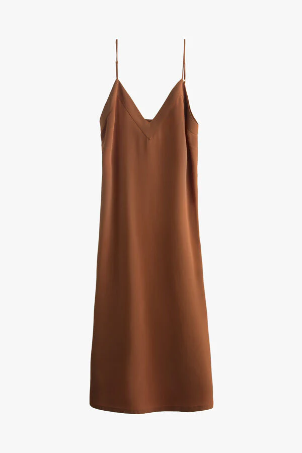 Silk Slip Dress - Image 12
