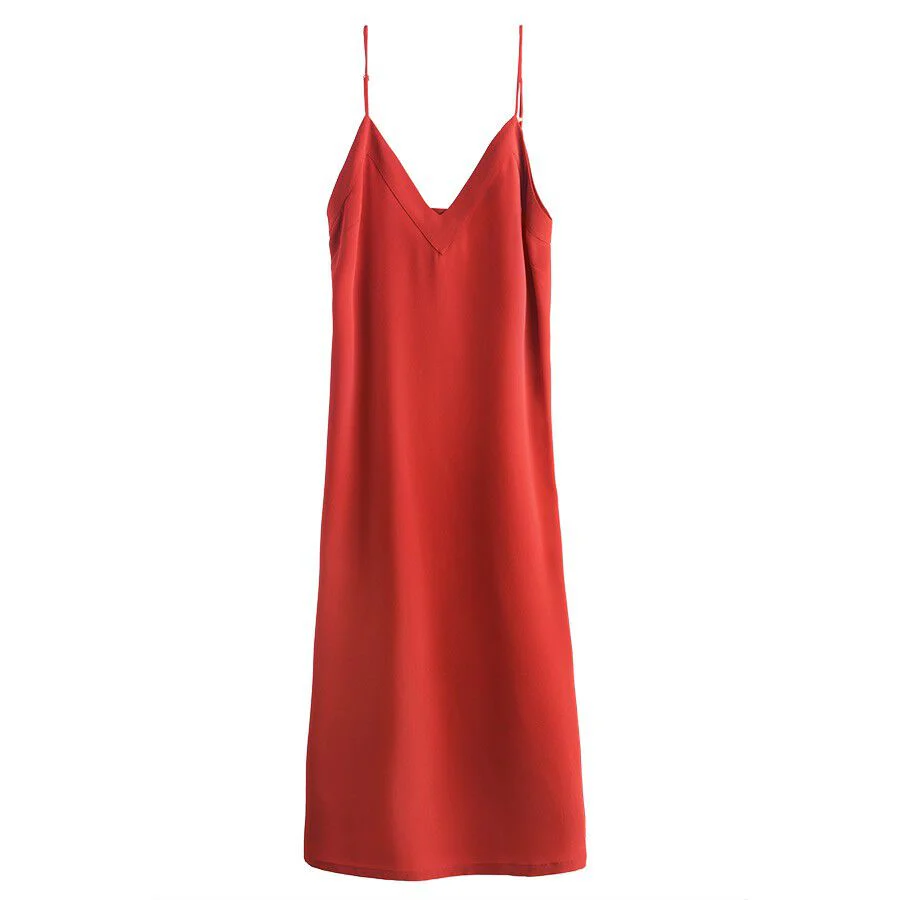 Silk Slip Dress - Image 14
