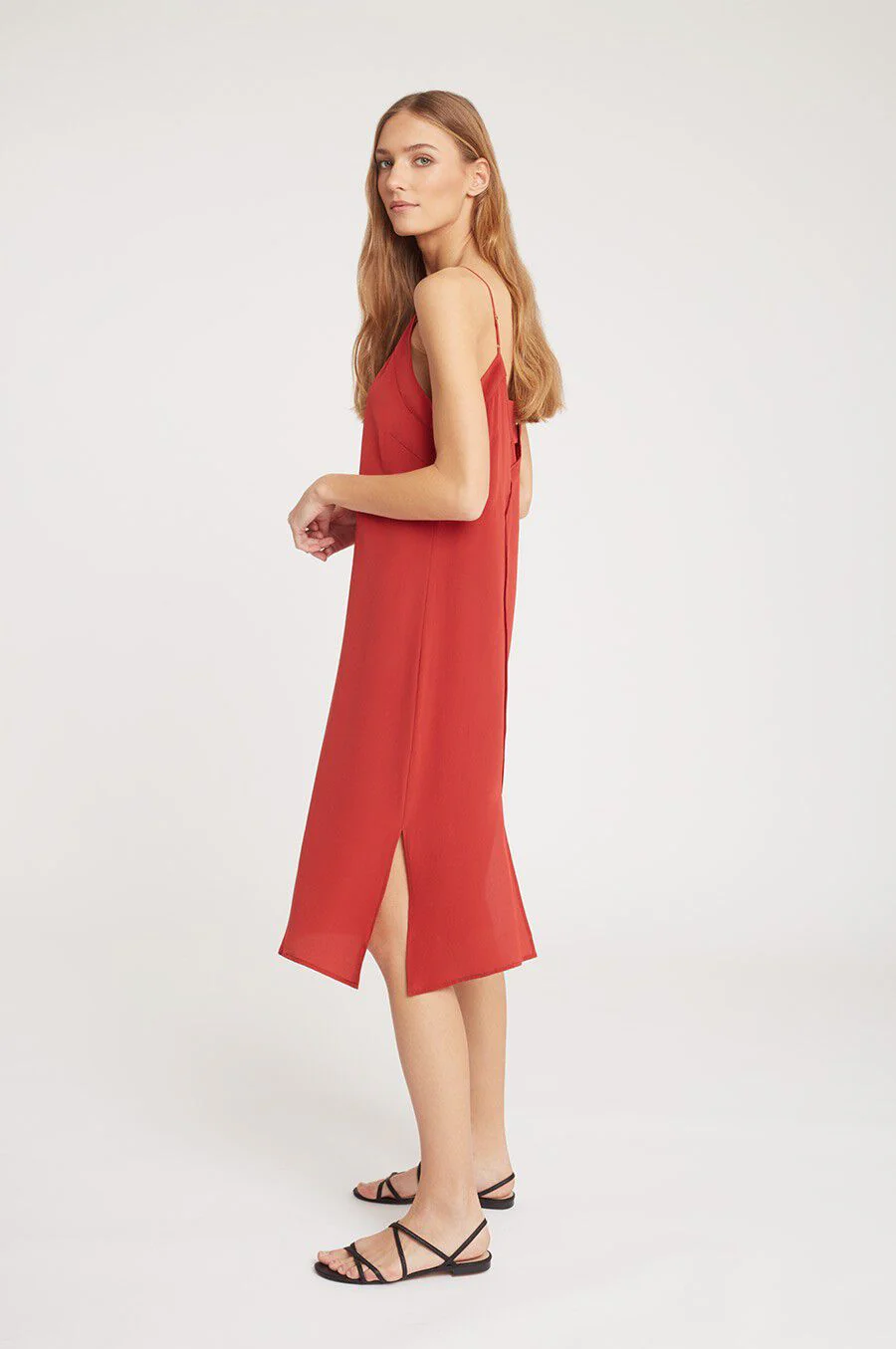 Silk Slip Dress - Image 15