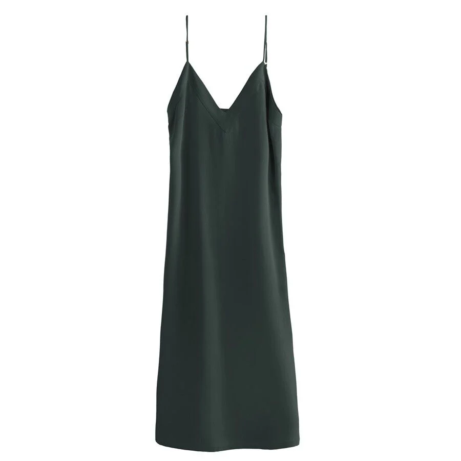Silk Slip Dress - Image 19
