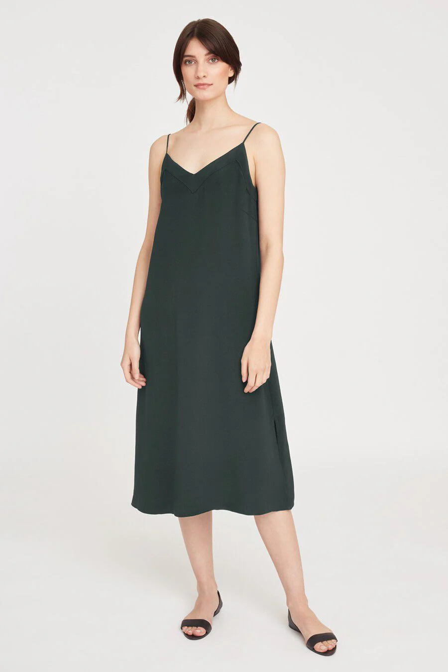 Silk Slip Dress - Image 22