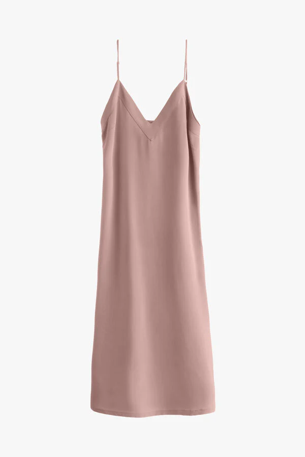 Silk Slip Dress - Image 25