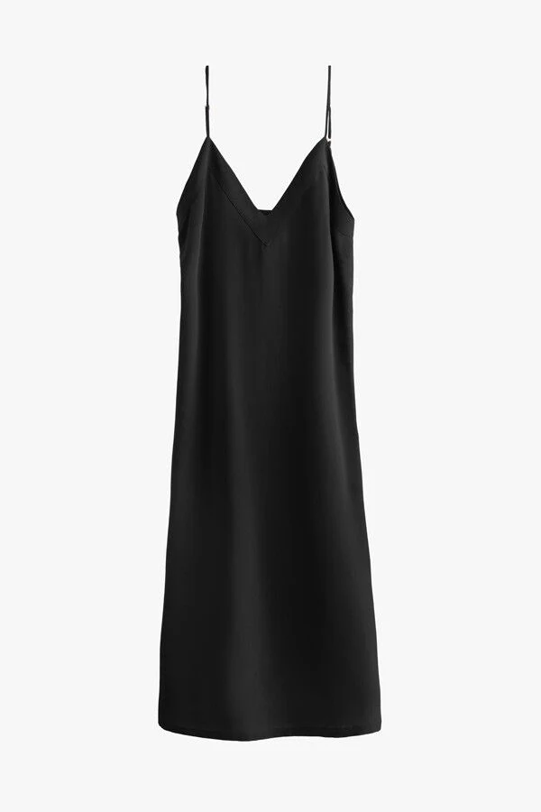 Silk Slip Dress - Image 3