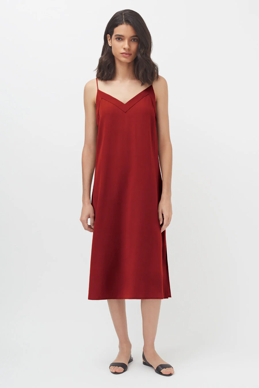 Silk Slip Dress - Image 30