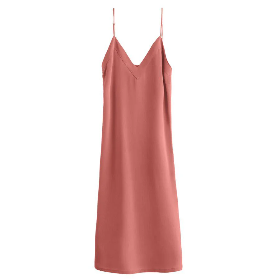 Silk Slip Dress - Image 31