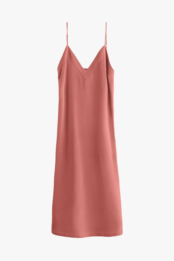 Silk Slip Dress - Image 34