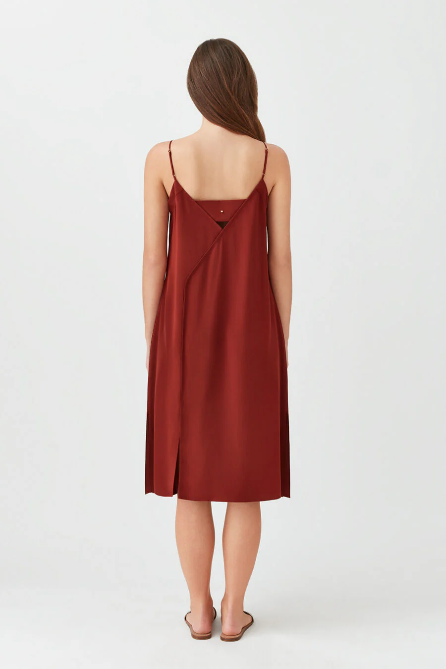 Silk Slip Dress - Image 37