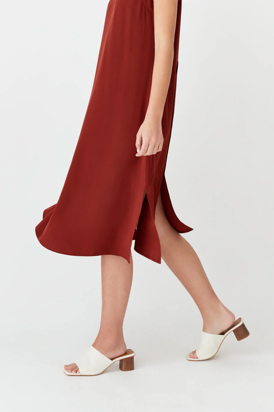 Silk Slip Dress - Image 38