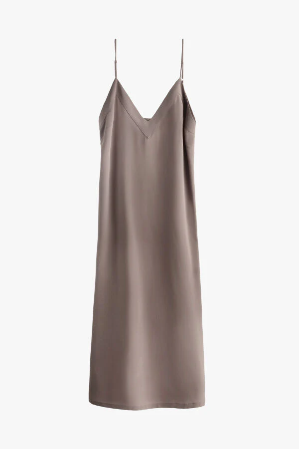 Silk Slip Dress - Image 8