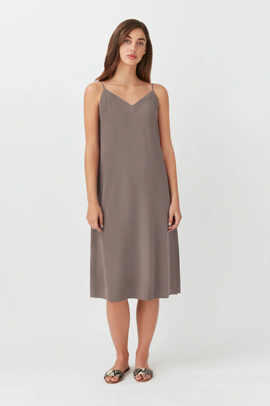 Silk Slip Dress - Image 9