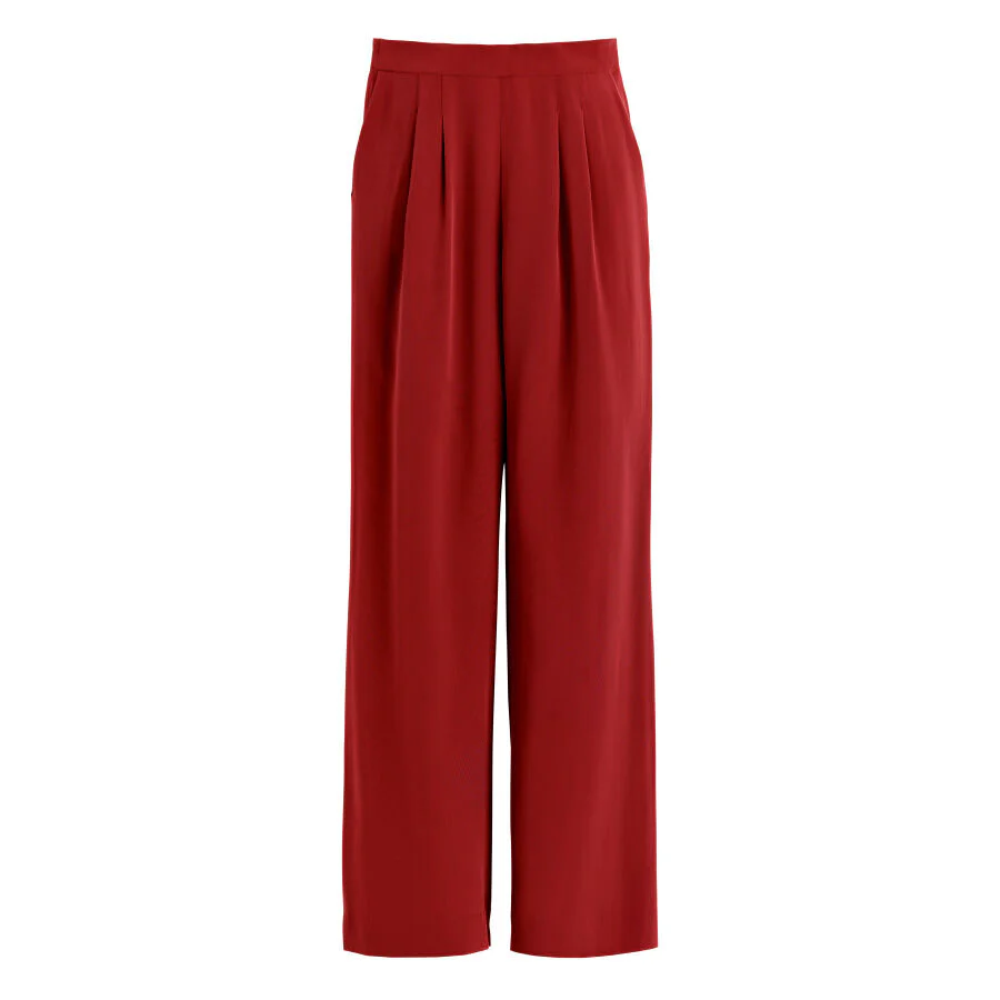 Silk Wide-Leg Pant - Image 13