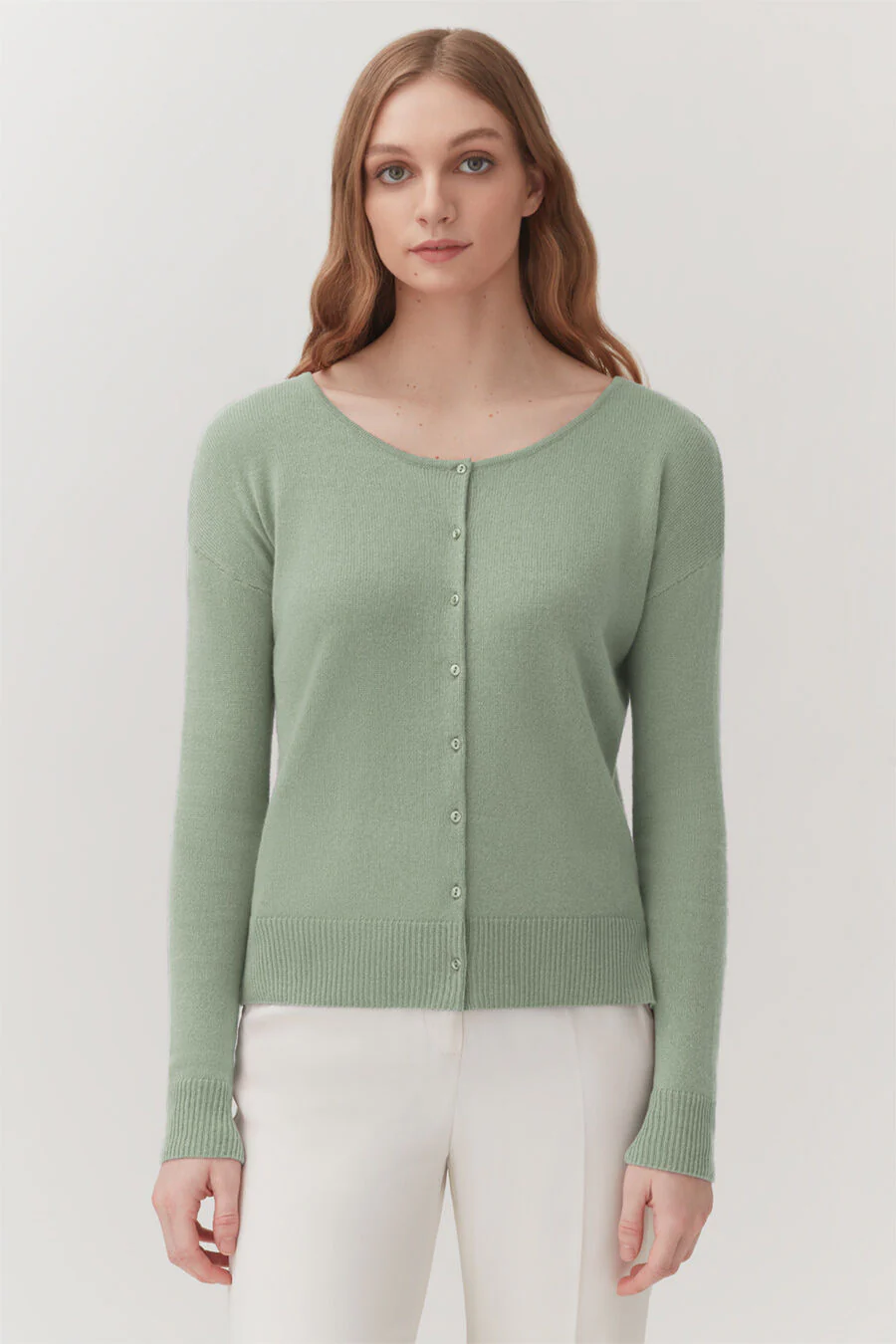Single-Origin Cashmere Cardigan - Image 24