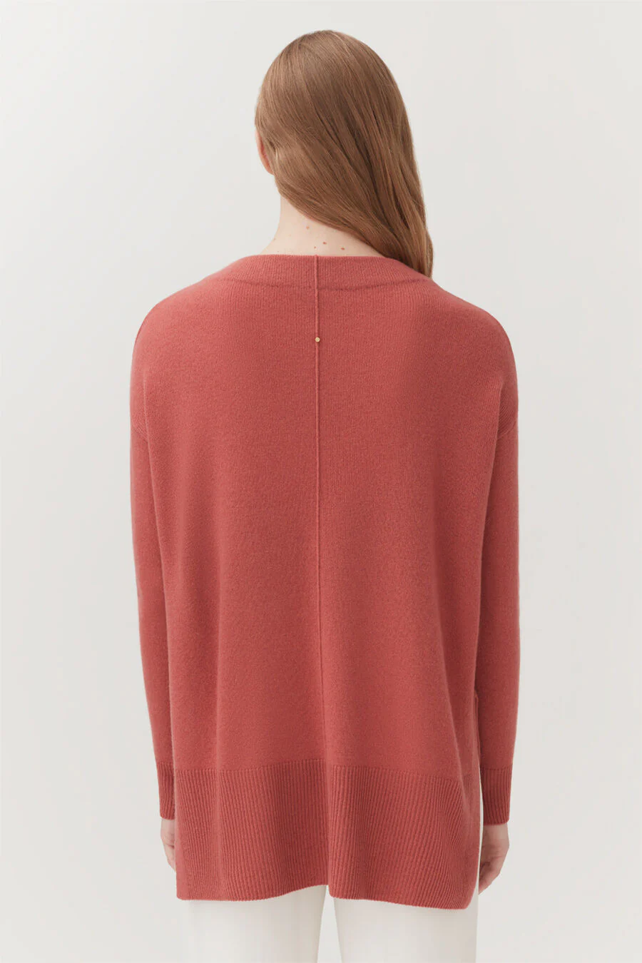 Single-Origin Cashmere Funnel Neck Sweater - Image 27