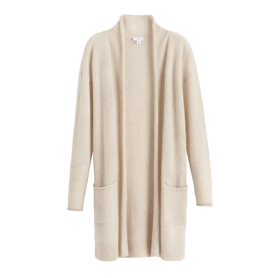 Single-Origin Cashmere Long Cardigan - Image 11