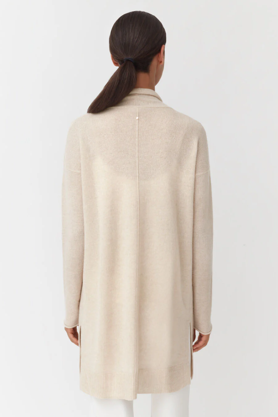 Single-Origin Cashmere Long Cardigan - Image 13