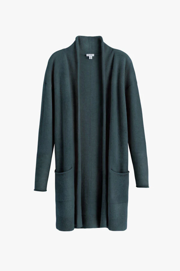 Single-Origin Cashmere Long Cardigan - Image 19