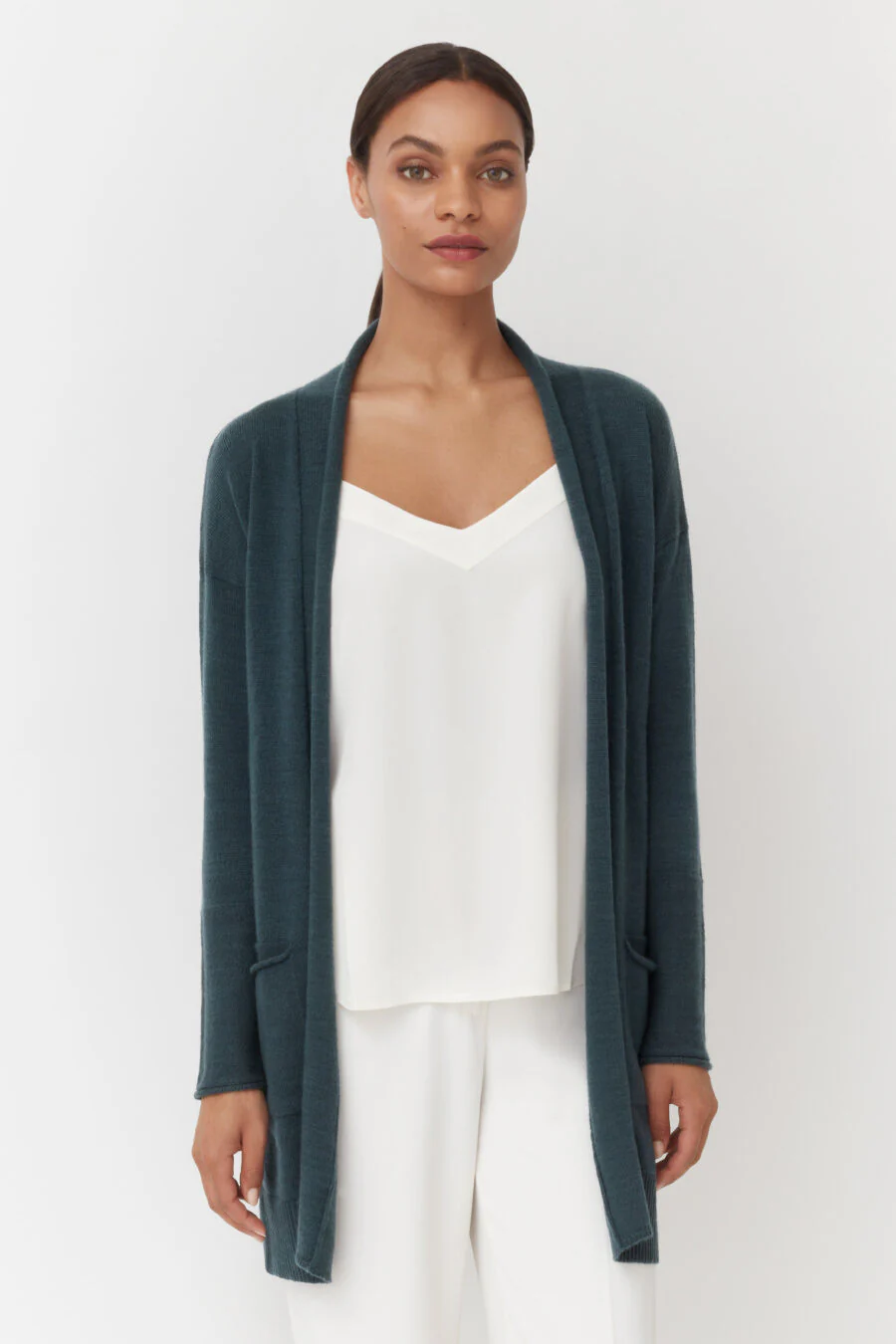 Single-Origin Cashmere Long Cardigan - Image 20