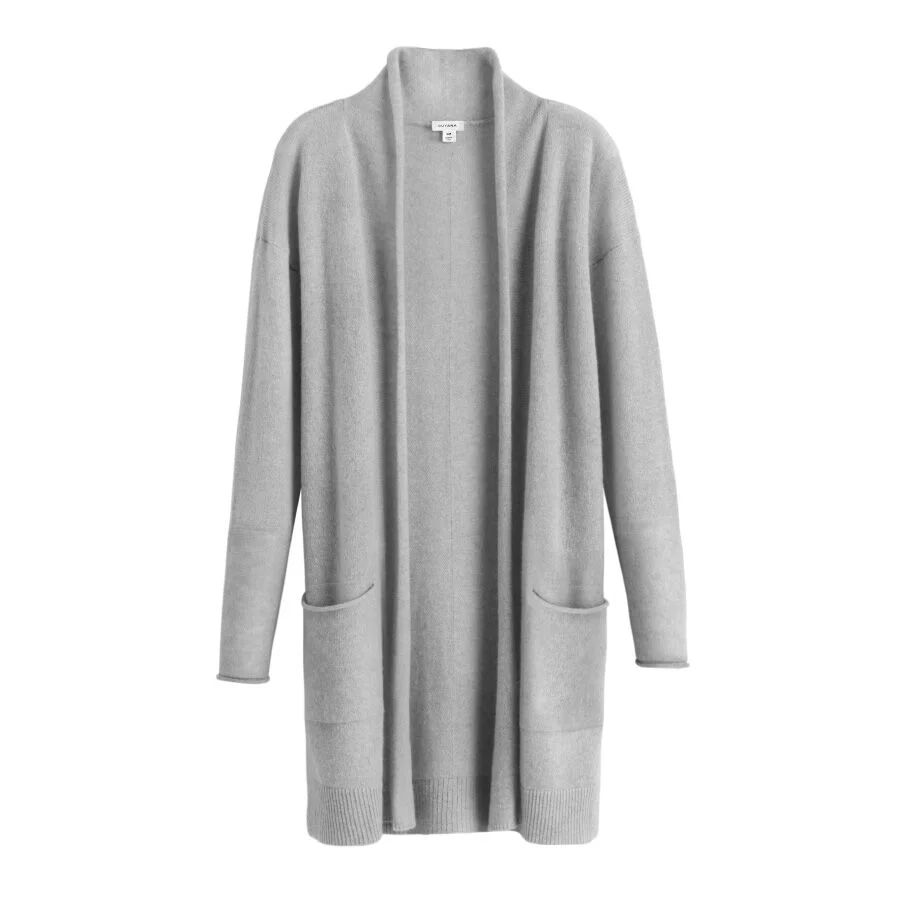 Single-Origin Cashmere Long Cardigan - Image 6