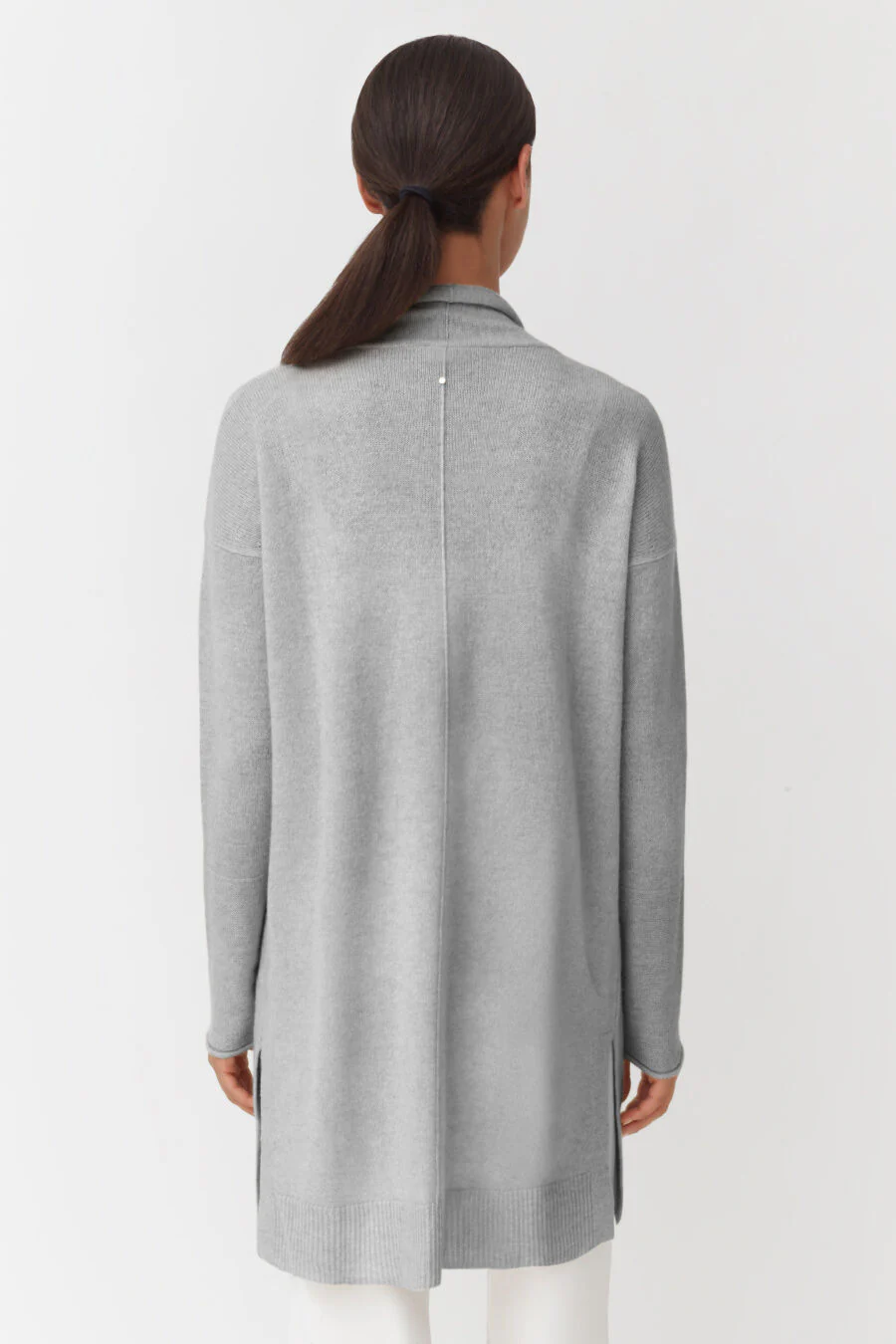 Single-Origin Cashmere Long Cardigan - Image 8