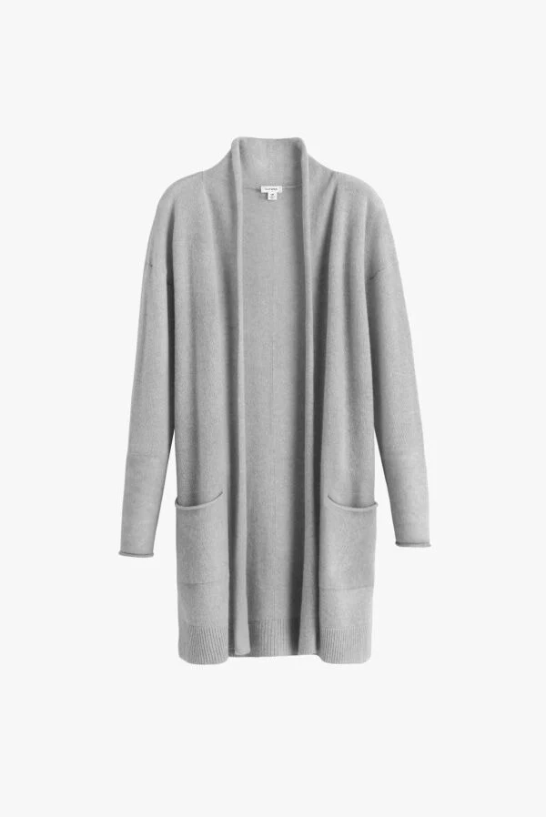 Single-Origin Cashmere Long Cardigan - Image 9