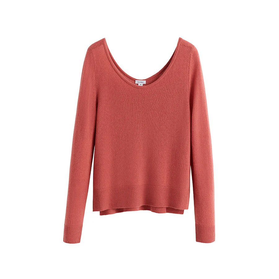 Single-Origin Cashmere Scoop Neck Sweater - Image 26