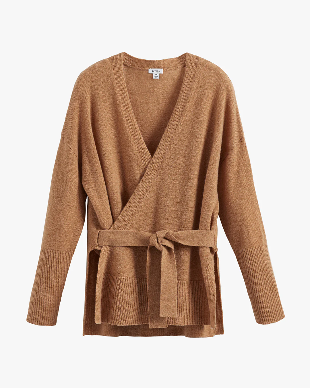 Single Origin Cashmere Wrap Sweater - Image 9