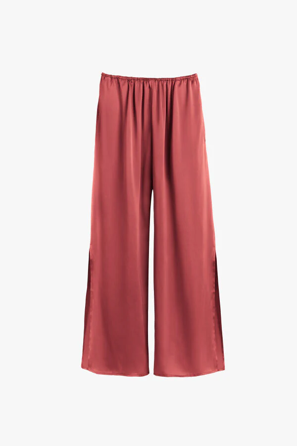 Washable Charmeuse Cropped Wide-Leg Pant - Image 14