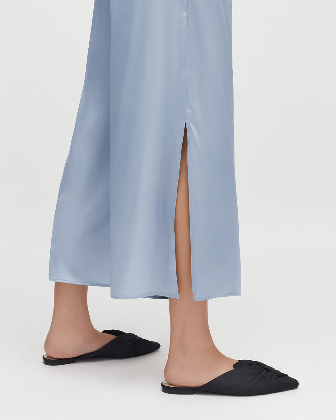 Washable Charmeuse Cropped Wide-Leg Pant - Image 21