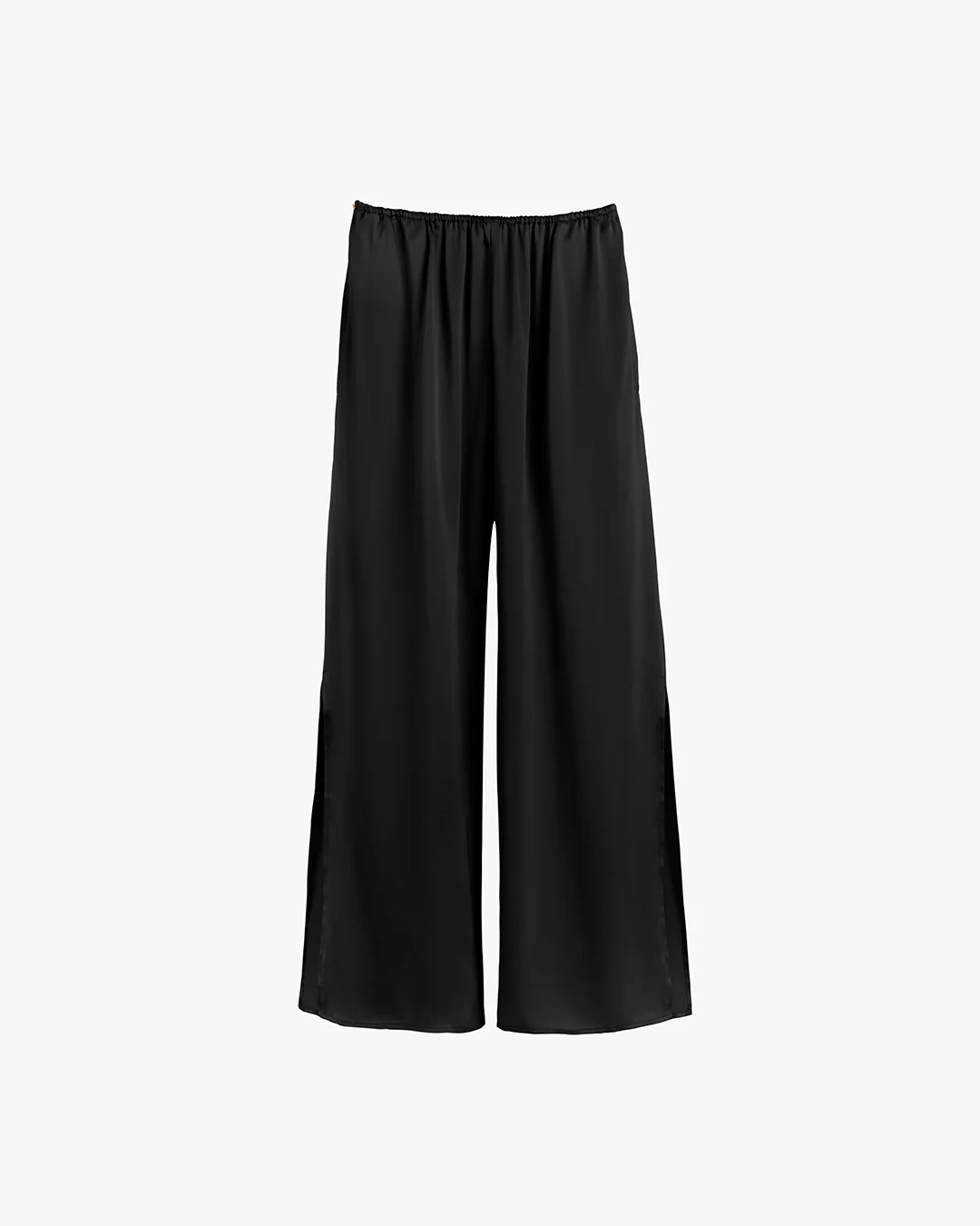 Washable Charmeuse Cropped Wide-Leg Pant - Image 25