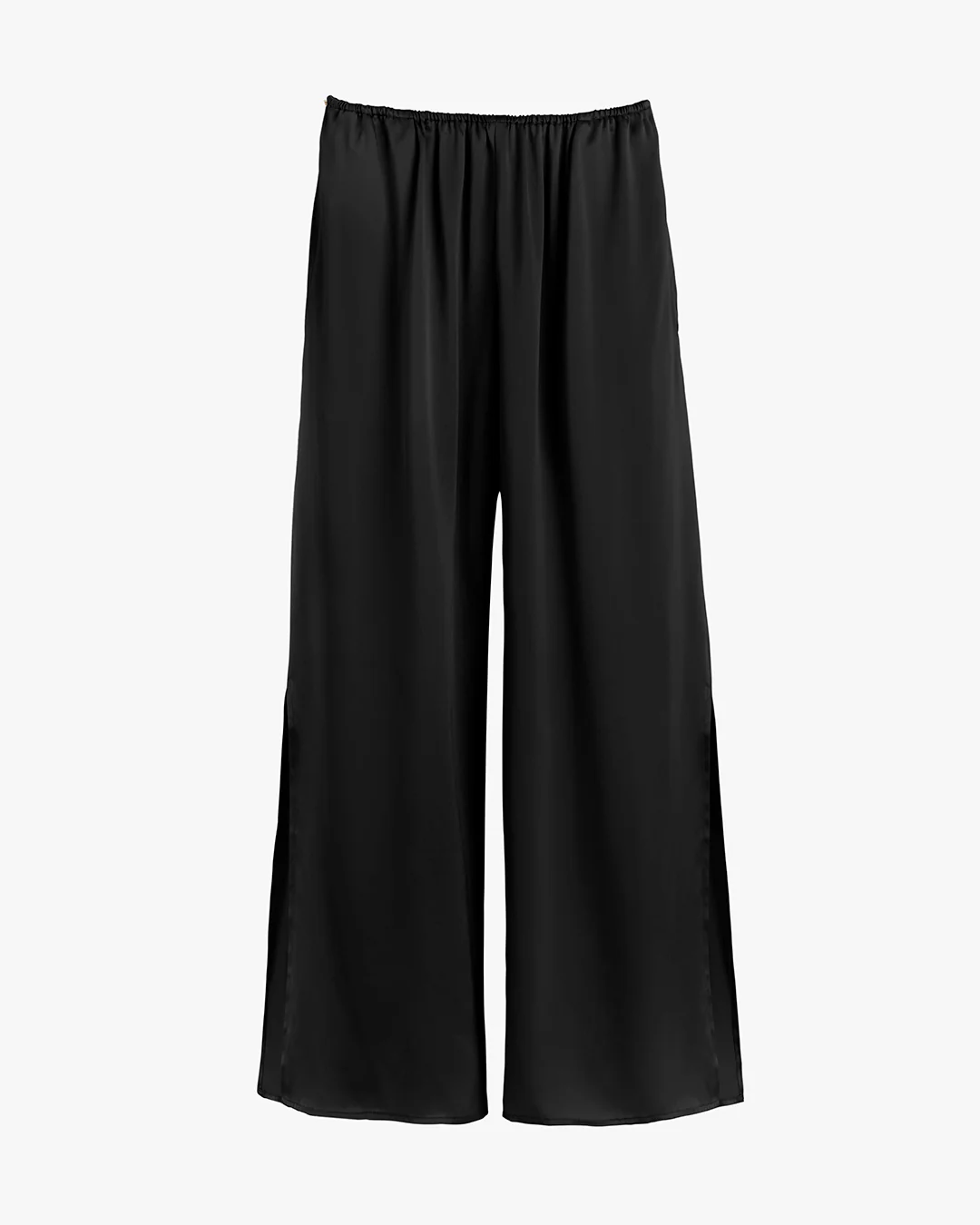 Washable Charmeuse Cropped Wide-Leg Pant - Image 26