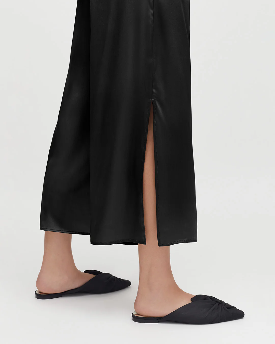 Washable Charmeuse Cropped Wide-Leg Pant - Image 29