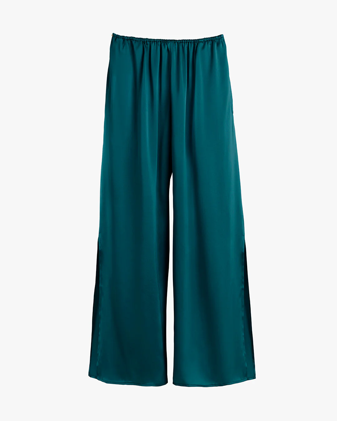 Washable Charmeuse Cropped Wide-Leg Pant - Image 32