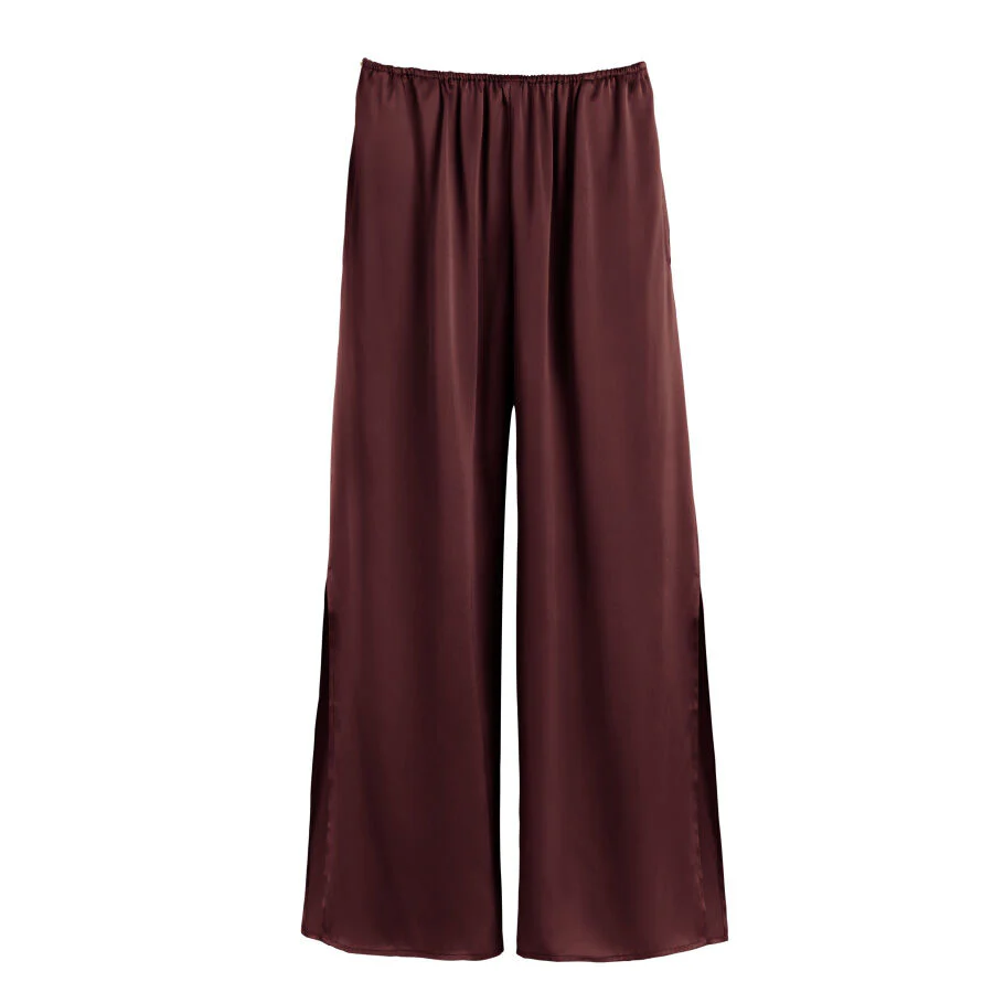 Washable Charmeuse Cropped Wide-Leg Pant - Image 6